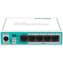 Mikrotik RB750R2 mar&scaron;rutizatorius, 850MHz CPU, 64MB RAM, 5 LAN prievadai, 16GB atmintis, 24V 0.38A maitinimo adapteris