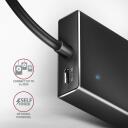 Axagon USB keskseade HUE-F7C USB 3.2 7 porti, 30 cm kaabel, alumiiniumkorpus, Hot Plug, Plug and Play