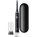Oral-B Elektriskā zobu birste iO6 Black Onyx, 1 galviņa, 5 režīmi, Akumulators, ceļojumu futrālis