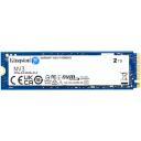 Kingston NV3 SSD SNV3S/2000G, 2000 GB, 6000 MB/s, 5000 MB/s, PCIe 4.0, 3D NAND, MTBF 2000000 h