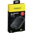 Intenso HDD 6023513 5TB, 2.5", USB 3.0, Lugemise kiirus 85 MB/s, Kirjutamise kiirus 75 MB/s, 5400 RPM, Must