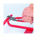 Ūdens sūknē&scaron;anas knaibles ar automātisku regulē&scaron;anu, Knipex, 85 01 250 SB, 250 mm, pelēkas, ar neslīdo&scaron;ām rokturiem