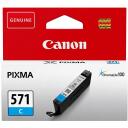 Canon printeri kassett CLI-571C 0386C001, 7ml, 173 lehte, sinine v&auml;rv.