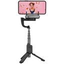 Hohem Gimbal iSteady Q, 280g, 195g, 460mAh, 3h, 360&deg; panorāma, 10m, 2.4G, 5V/1A, 3.7V, PA6+30%GF, ABS
