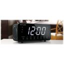 Muse Pulksteņrādis-radio M-192CR, 800g, 2xAAA, 1,8" LCD, FM, divkār&scaron;s modinātājs, Aux ieeja, automātiska staciju meklē&scaron;ana