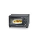 Severin Mini krāsns TO 002078, 20l, 1600W, 4 režīmi, 120min taimeris, melna, režģis, cepe&scaron;panna