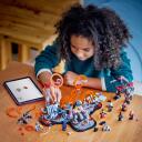 Lego Konstruktors 76323, 621 gab., 9 minifigūras, portāli, Thanos figūra
