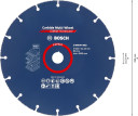 Karabīda daudzfunkcionālais grie&scaron;anas disks lieliem leņķa slīpma&scaron;īnām, 230 mm, 22.23 mm urbums, 2608901682, BOSCH