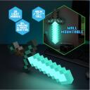 Paladone Minecraft teemandi m&otilde;&otilde;ga valgus PP12711MCF, 40cm, sinine, LED, vabalt seisva/seina, ametlikult litsentseeritud