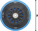 Slīpē&scaron;anas pamatne 150mm,Hard, Multi-hole, Ekscentra slīpma&scaron;īnām EXPERT MULTIHOLE BALSTA DISKS, 2608900011 BOSCH