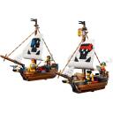 Lego Kūrėjas 3 IN 1 31387 Ikoni&scaron;ka piratų laivas, 1074 elementai, 5 figūrėlės, 9+ metų