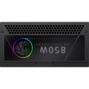 Gamemax toiteplokk RGB 850G, 850 W, Kuld, T&auml;ielikult modulaarne, 1 x 24 pin ATX, 2 x 8 pin CPU, 2 x 8 pin PCIe, 4 x SATA