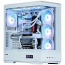 Zalman P50 DS White, datortehnika, P50 DS White, 3x3.5'', 2x2.5'', 1x120mm ARGB ventilators, 7 PCI sloti