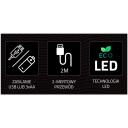 Manta Neona gaismas SNL70PK, 5W, 5V, rozā, 2m kabelis, pakarinā&scaron;anas cilpas, ērts slēdzis