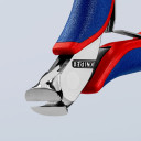 Precīzās elektriskās knaibles, KNIPEX, 64 12 115, ar lāzera cietinātiem grie&scaron;anas asmeņiem