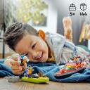 Lego Klocki City 60373 Ugunsdzēsēju-glābēju kuģis 60373, 144 gab., plastmasa, 5 gadiem