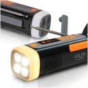 Adler AD 1920 h&auml;daolukorra raadio, 4500 mAh, must, AM, FM, SW, Bluetooth, taskulamp, USB C laadimine