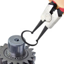 Cirkulāro gredzenu knaibu komplekts 180mm, 4 gab., izturīgs CrV tērauds, ērta roktura soma, AW16635, AWTOOLS