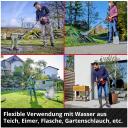 Einhell Akutoitel t&ouml;&ouml;tav survepesuri p&uuml;stol HYPRESSO 18/24-1 4140135, 240 l/h, 24 bar, 4-in-1 d&uuml;&uuml;s, 5 m imemisvoolik