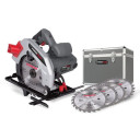 Diskinis pjūklas 1200W, Ø185mm, 4 priedai, POWESET4 POWERPLUS