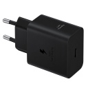 Универсальное быстрое сетевое зарядное устройство 45W USB-C PD 3.0 PPS 2.0 5&ndash;20V 3A 100&ndash;240V чёрный SM-EPT4511NBEGEU Samsung