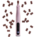 Супер удобная беспроводная маникюрная фрезмашина с 5 уровнями мощности и мега комплектом аксессуаров Розовая AD2181 Adler