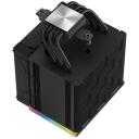 Deepcool Digitaalne protsessori jahuti AK500S R-AK500S-BKADMN-G, 1 ventilaator, 52.24-68.99 cfm, 25-28 dBA, ARGB LED valgustus