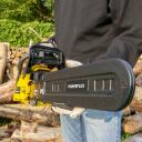 Цепная пила 37cc, POWERPLUS, POWEG10243, Объем цилиндра: 37 cc, Максимальная ширина реза: 400 мм