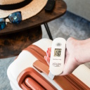 Electronic luggage scales AD 8189 maximum weight 40 kg accuracy 100 g LCD display kg/lb units White Adler
