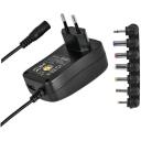 Emos Универсальный USB адаптер питания N3113, 2250 мА, 100-240 В, 1 x USB, 3-12 В, защита от перегрузки