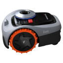 Zāles pļāvējs robots Navimow i105E 500 m² IPX6 58 dB ar uzlādes staciju antenu statīvu un barošanas kabeli Segway