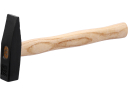 Универсальный молоток стальной боёк деревянная рукоятка 400 г 30040 TOYA Чёрный