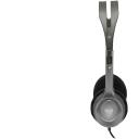 Logitech наушники 981-000271, 3.5 мм, 20-20000 Гц, 32 &Omega;, 2.35 м кабель, поворотный микрофон, регулируемая дужка
