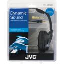 Jvc HA-RX500-E austiņas, 194g, 3.5m, 4cm, neodīms, melna, balta, vadu, 6.3mm adapteris