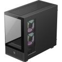 Gamemax Korpus NEX C31 BK, 1+1 x 3.5", 1 x 2.5", 4, 2 x USB 3.0, 1 x USB-C, 1 x k&otilde;rvaklapid, 180mm