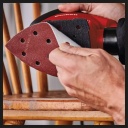 Daudzfunkcionālais slīpma&scaron;īna TH-OS 1016, EINHELL, 4460610, 100 W, 150 mm, 2 m vads, ar putekļu izsūknē&scaron;anu