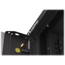 Lanberg Rack kapp 19" seinamonteeritav WFFA-5604-10B, 4U, 600mm, must, kiire kokkupanek, 3 kaabli sisendpaneeli