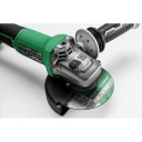 Bezvadu disku slīpma&scaron;īna, HIKOKI, G3613DVFW2Z, 36 V, 1500 W, 125 mm, bezsuku motors, mainīgs ātrums, LED gaisma