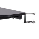 Rakstāmgalds TROOPER 100x60xH75cm, melns AC87047 Allit