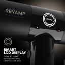 Revamp matu fēns DR-6500-EU, 4 siltuma, 3 ātrumu, 50 miljoni jonu/cm3, 3 uzgaļi, pagriežams rokturis