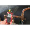 Uni-T UT320D kontakttermometrs, -50&deg;C līdz 1300&deg;C, 2 kanāli, precizitāte &plusmn;(0.5% + 1), LCD displejs