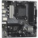 Asrock Emaplaat B550MPHANTOMGAMING4, AMD AM4, 128 GB, 4 DIMM, 4 SATA III, 1 M.2, 1 HDMI, 1 DisplayPort, 7.1 heli