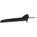 Asus клавиатура KU100 90XB05E0-BKB050 черная, USB, 2 м, 1 шт., 10 миллионов нажатий, прямой разъем, EST