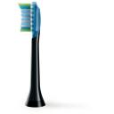 Philips Hambaharjade pead HX9042/88 2 tk, Must, Keskmised harjased, 62000 vibratsiooni/min, 3 kuud vahetamiseks
