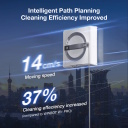 Akende puhastamise robot 5500 Pa imujõuga ja nutika marsruudi planeerimisega valge WINBOT W2 PRO OMNI Ecovacs