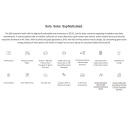 Ezviz EB5 CS-EB5-4K Āra 8MP 4K Wi-Fi Akumulatora Kamera ar 1.4W Saules Paneli MicroSD / Nakts Redzamība Pelēka