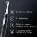 Oral-B Elektriskā zobu birste Pro Series 1 Cross Action Pro1 Black, 1 galviņa, 3 režīmi, akumulators, melna