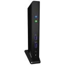Raidsonic ICY BOX dokstacija IB-DK2241AC, strāvas adapteris AC 120/230 V, 2x USB 3.0, HDMI, DVI-I, Gigabit LAN