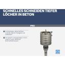 Bosch T&uuml;hjenduspuur F00Y145197, 82 mm, 420 mm, karbiidmetall, SDS-Max, betoon, m&uuml;&uuml;r, kivi