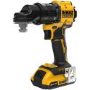 Dewalt Puuremasin DCD803D2T-QW, 18V, 2x2Ah, 0-450/0-1650 p/min, 73 Nm, harjadeta mootor, LED tuli, 15 positsiooni